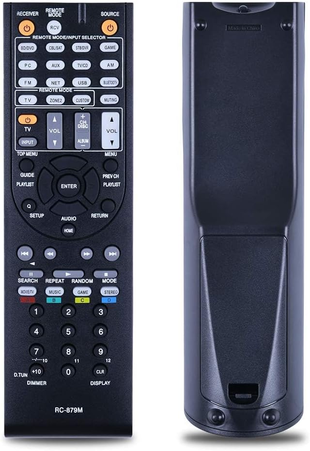 Amazon.com: PZL RC-879M Replacement Remote Control fit for Onkyo AV ...