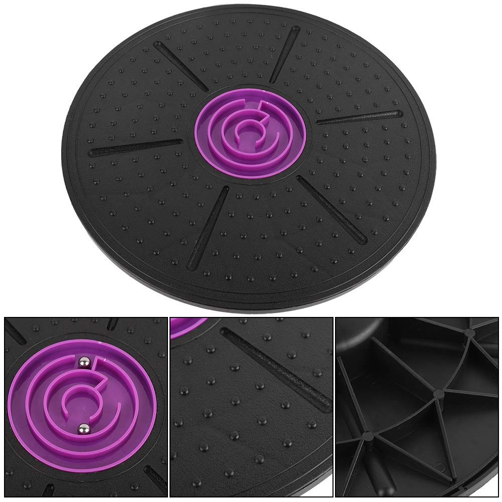 Ejoyous Balance Board, Tavola Oscillante Antiscivolo Labirinto Viola Balance Board Palestra Fitness Esercizi Riabilitazione Allenamento Terapia Top per Fisioterapia per Rafforzare i