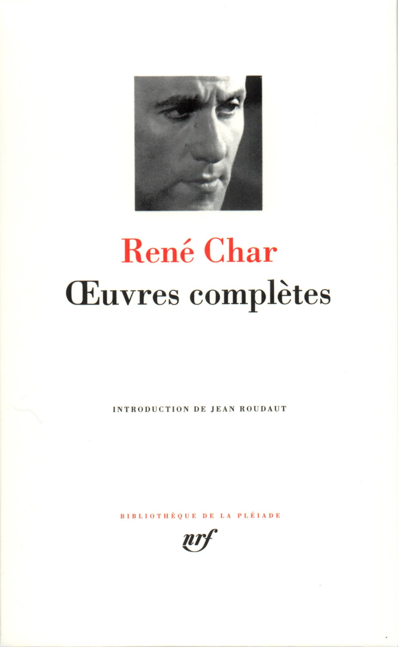 Oeuvres complètes (Bibliothèque de la pléiade)