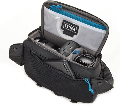 Miniatura 4 de Tenba Axis v2 4L Bolsa de bandolera para cámaras DSLR y sin espejo y lentes – Negro (637-760)