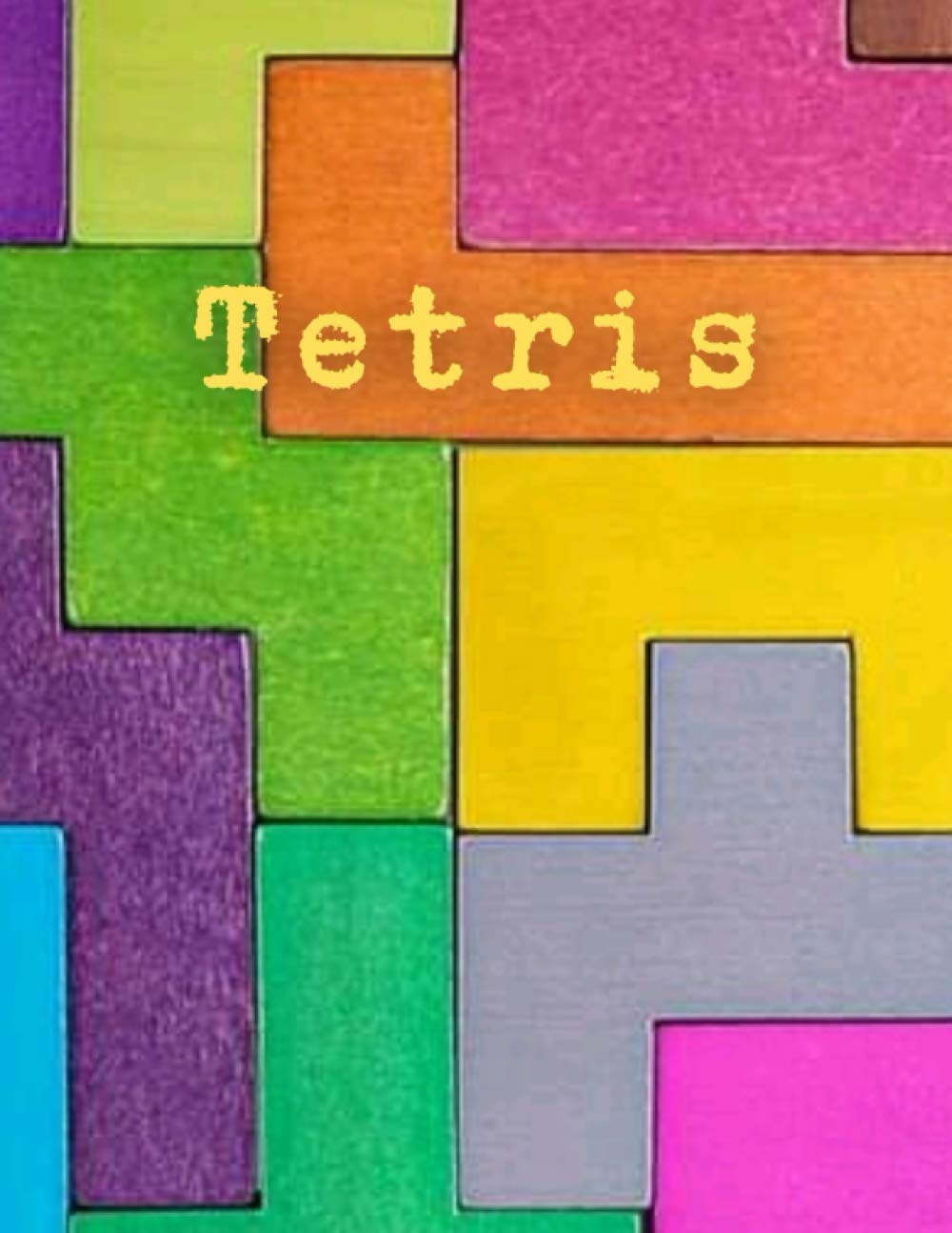Tetris: Paper notebook tetris , notebook beautiful for boys journal 8.5 x 11 (120 pages ) cover Matte