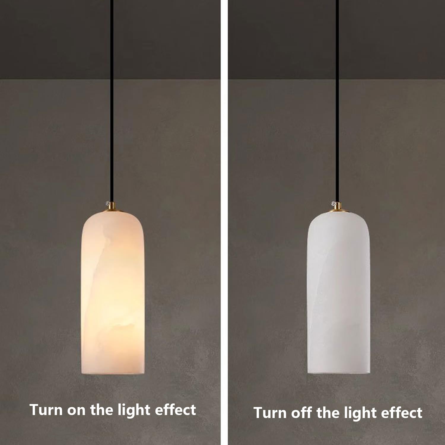 Lampade a sospensione moderne in marmo nordico 10,2 in Lampada
