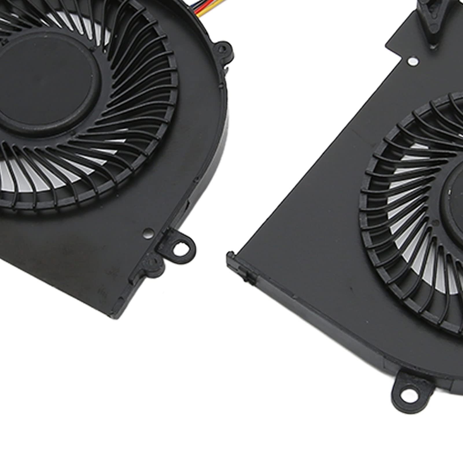 ASHATA Ventola di Raffreddamento CPU GPU per MSI Gs65 MS 16Q2 per CPU 16q2 CW per GPU 16q2 CW, Sostituzione Ventola di Raffreddamento GPU Laptop, Dispositivo di Raffreddamento GPU CPU Laptop(CPU+GPU)