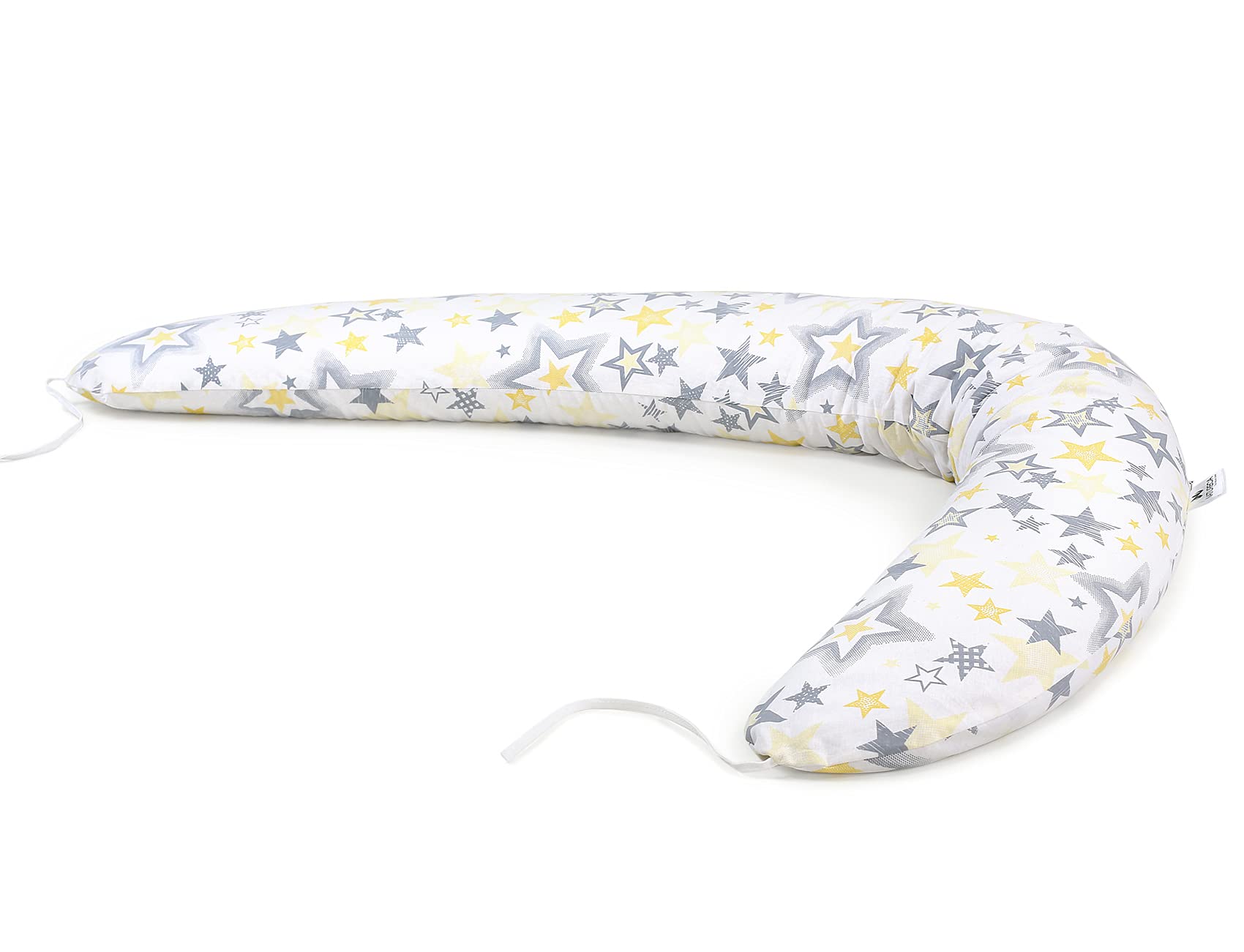 Cuscino Gravidanza per Dormire Cuscino Allattamento pula di Farro, Cuscino Maternita Federe Cuscino Cotone, Cuscino Neonato Multiuso 170 x 30cm