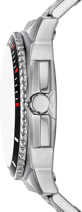 RELIC by Fossil Scott Three-Hand Silver-Tone Watch