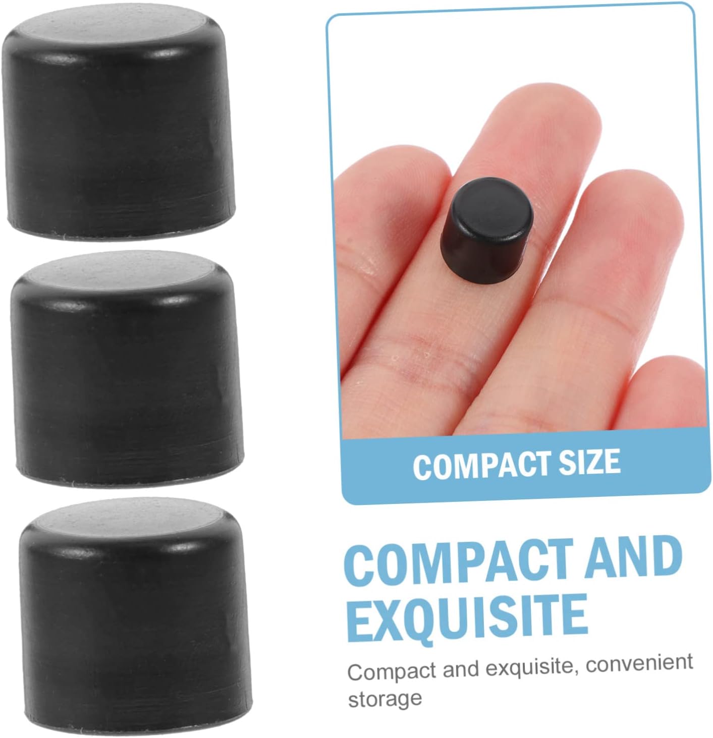 20pcs Plastic Foosball End Caps for Table Soccer Machine Universal Replacement Caps for Foosball Table Rods Sturdy and Easy to Install Accessories for Game Enthusiasts