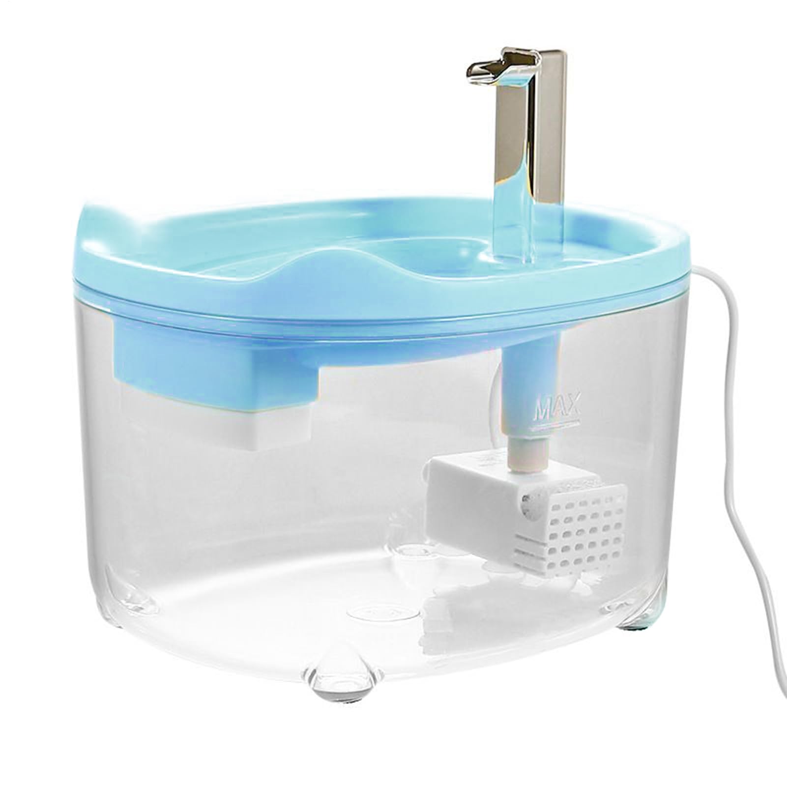 Fontaine d'eau pour chats station d'alimentation silencieuse de haute qualité
