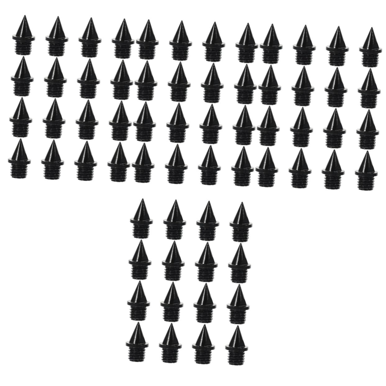Mipcase 64pcs Carbon Track Spikes for Sprinting Shoes Replacement Sole Nails for Men Women Running Enhanced Grip for Field Cross-Country Competitions Easy Installation for Athletes