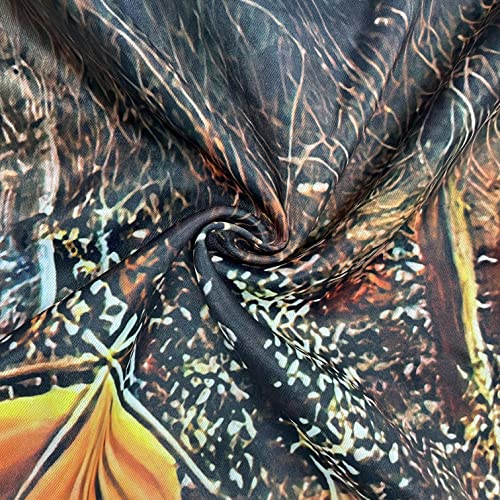 Anhope Hunting Curtains - Camouflage Moose Deer And Bear Turkey Duck Print Pattern Grommet Blackout Thermal Insulated & Room Darkening Window Drapes For Bedroom Living Room 2 Panels W29.5 X L65 #TOP6