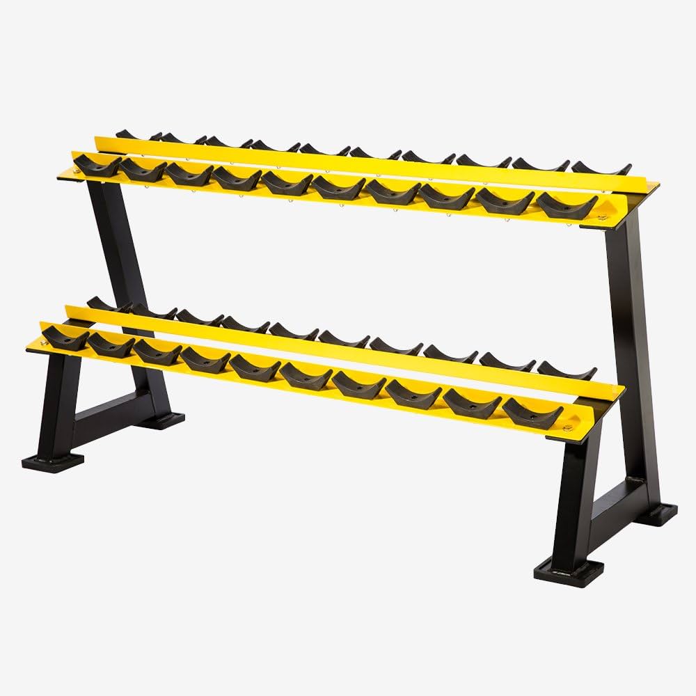 Amazon | 【BODYMAKER/ボディメーカー】クロ―ムダンベルラックSP