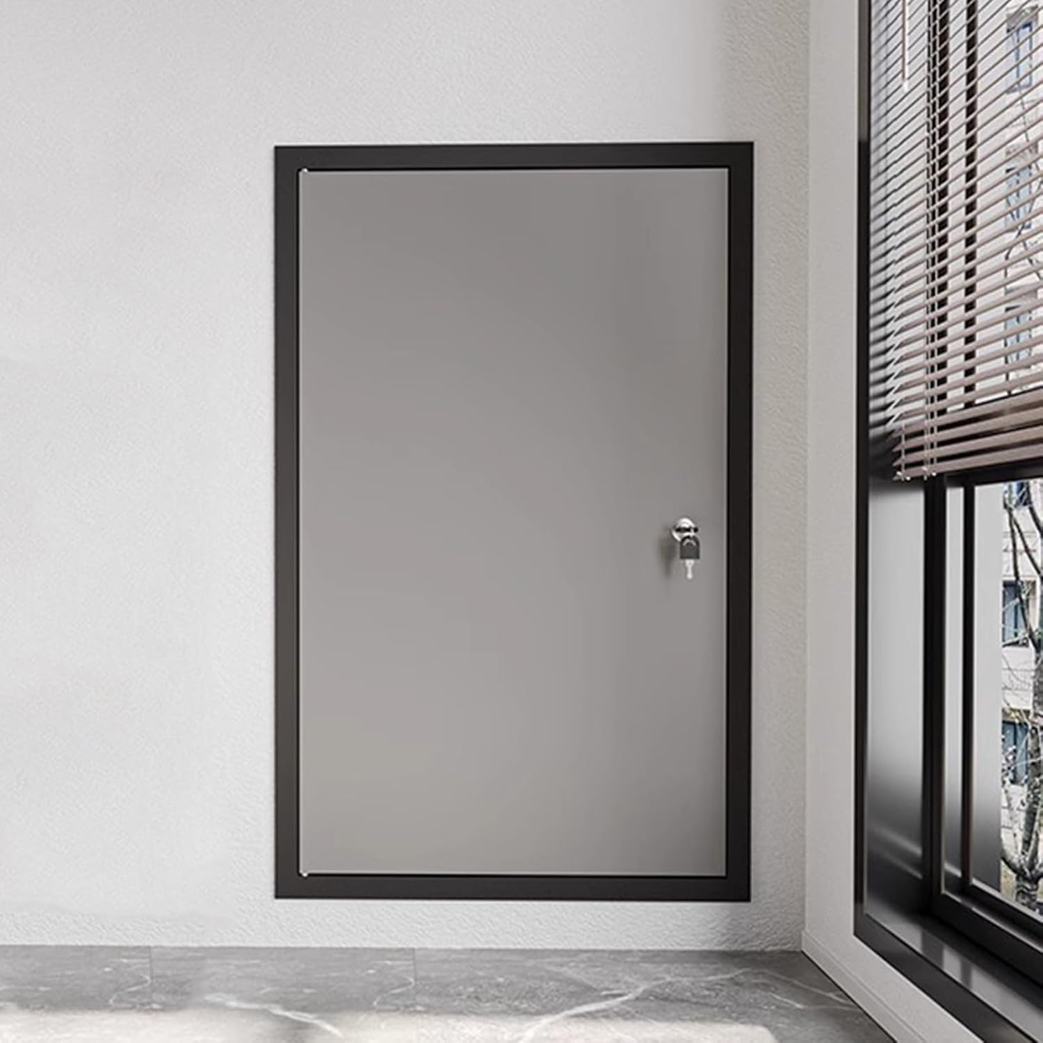 Marcos de registro con puerta de servicio para válvulas de agua