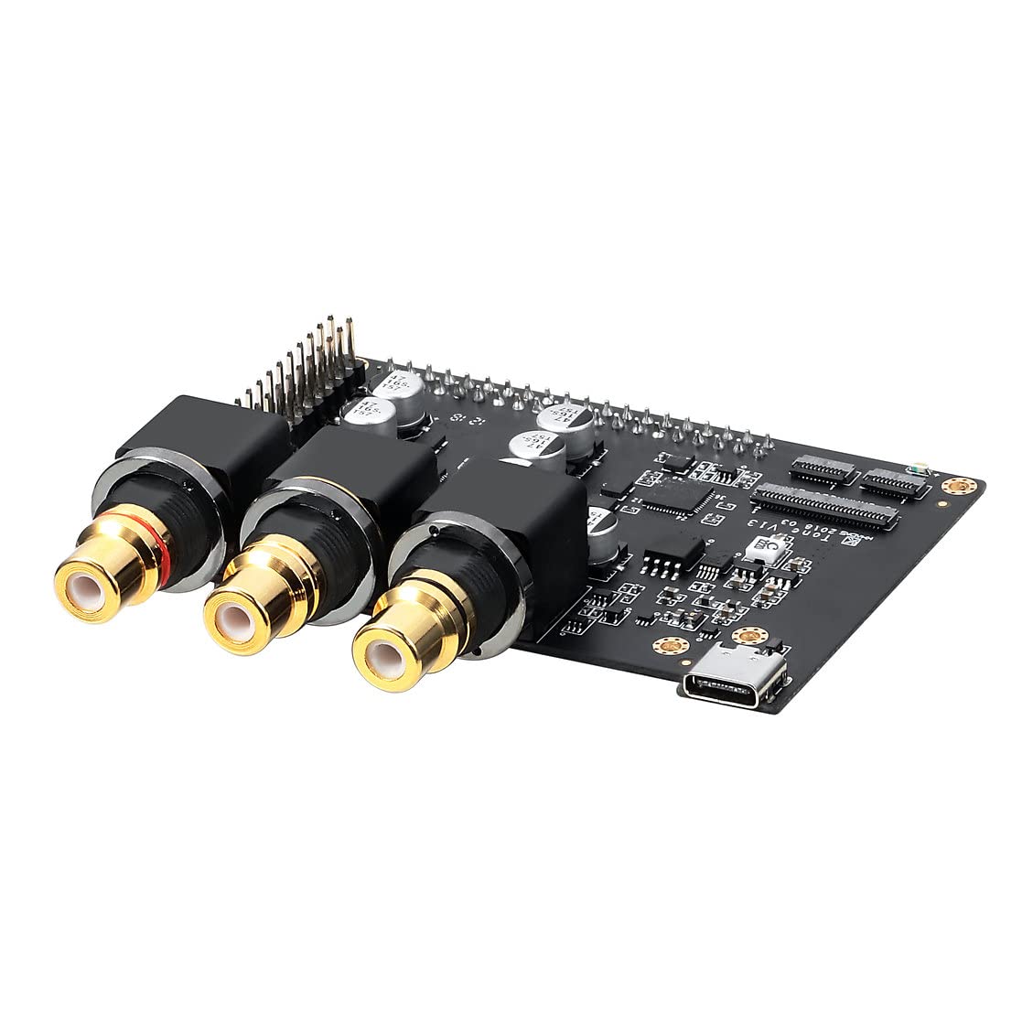 Khadas Tone1 Schede Audio Interne,ES9038Q2M DAC Audio Portatile Stereo, 32 bit /384KHz,120dB SNR, XMOS XU208 Micro-Controller Multi-Core RISC,Scheda Audio ad Alta Risoluzione per PC,(VIMS Edition)