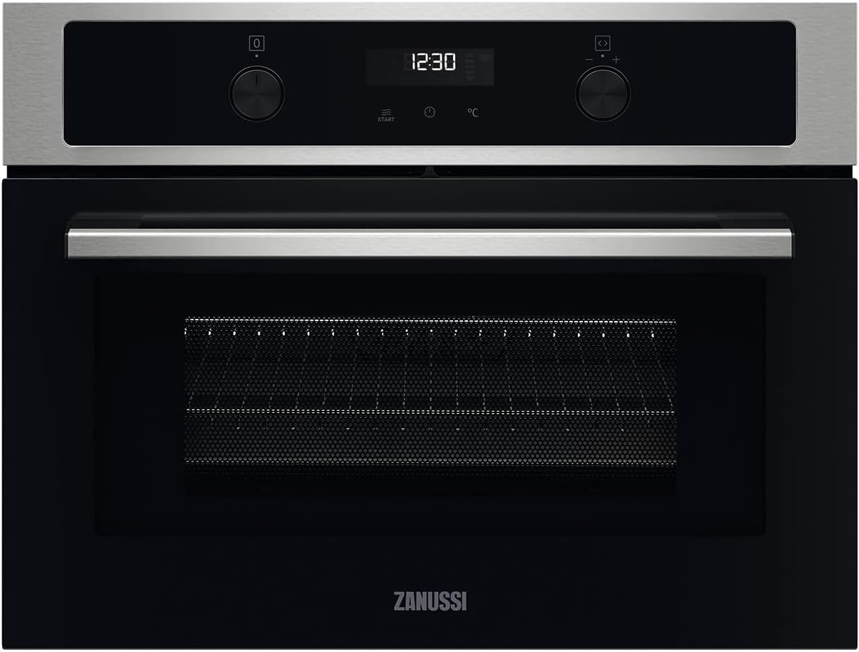 Zanussi CombiQuick Compact Combination Microwave Oven and Grill Black