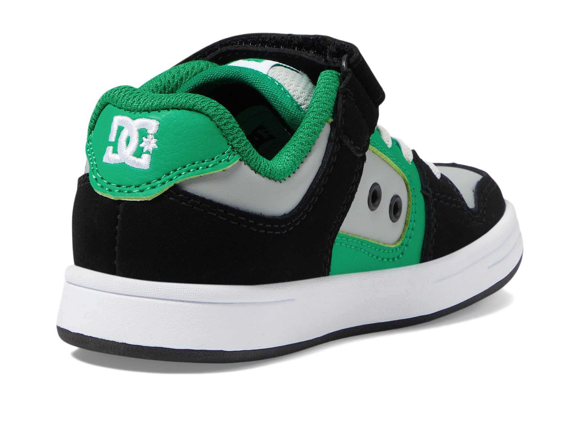 DC Manteca 4 V - Zapatillas de skate unisex para niña con correa elástica