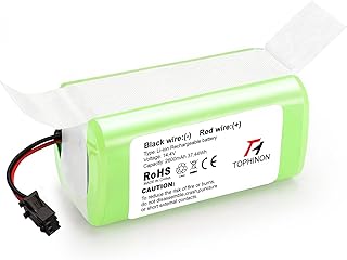 HT TopHinon Replacement Battery for Eufy: 14.4V 2600mAh Li-ion Battery for Eufy RoboVac 11, 11S, 12, 15C, 15T, 25C, 30, 30C, 35C, G30, Ecovacs Deebot N79 N79S DN622, Tesvor X500 Vacuum Cleaners