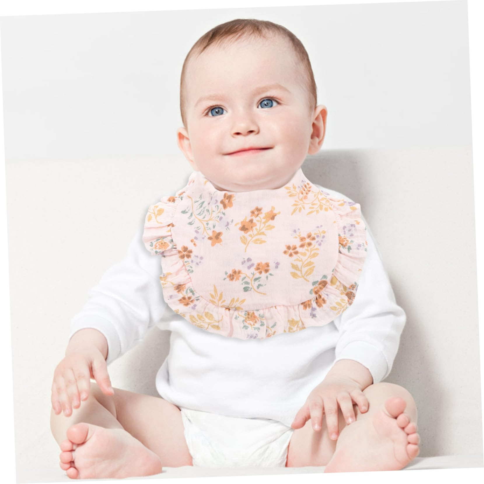 Abaodam 12 Piezas Bolsa De Saliva De Bebé Baberos Bandana Baba Baberos De Bandana Para Bebé Giratorios De 360 ​​° Toallas De Saliva Para s Toalla De a De Algodón