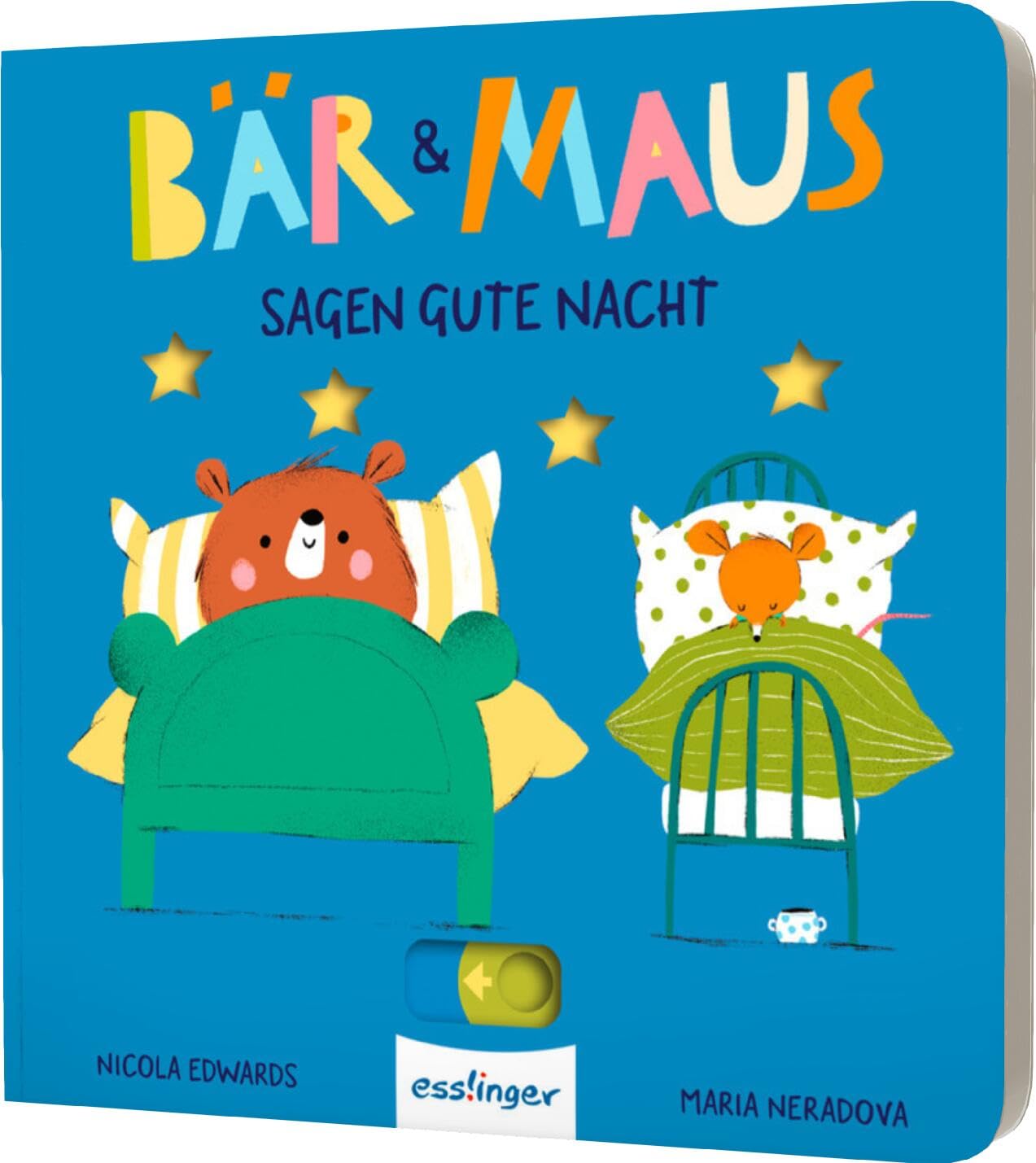 Bär & Maus: Sagen gute Nacht: Mitmachbuch mit Schiebe-Elementen