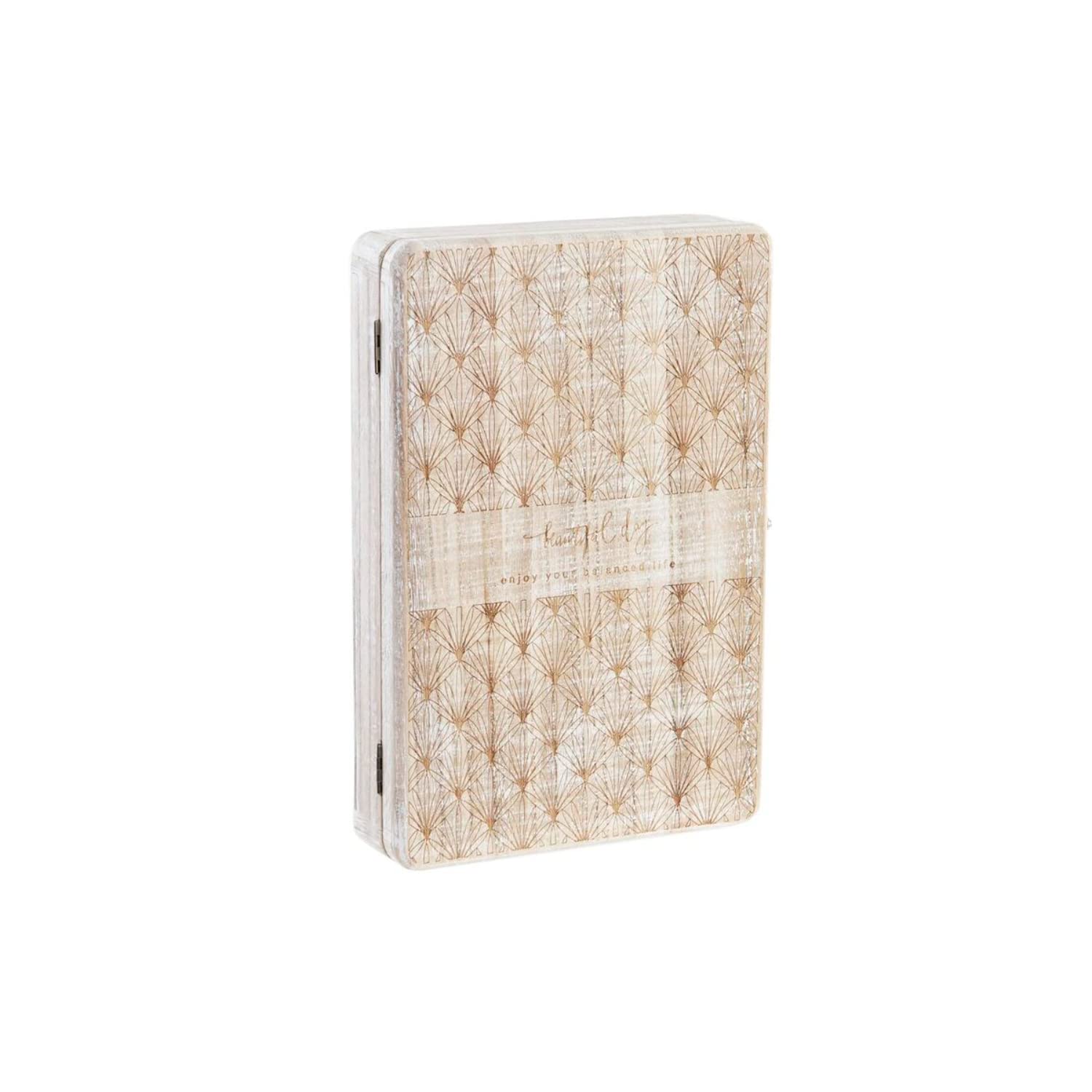 DKD Home Decor Key Cabinet Natural MDF Wood 20 x 5 x 30 cm