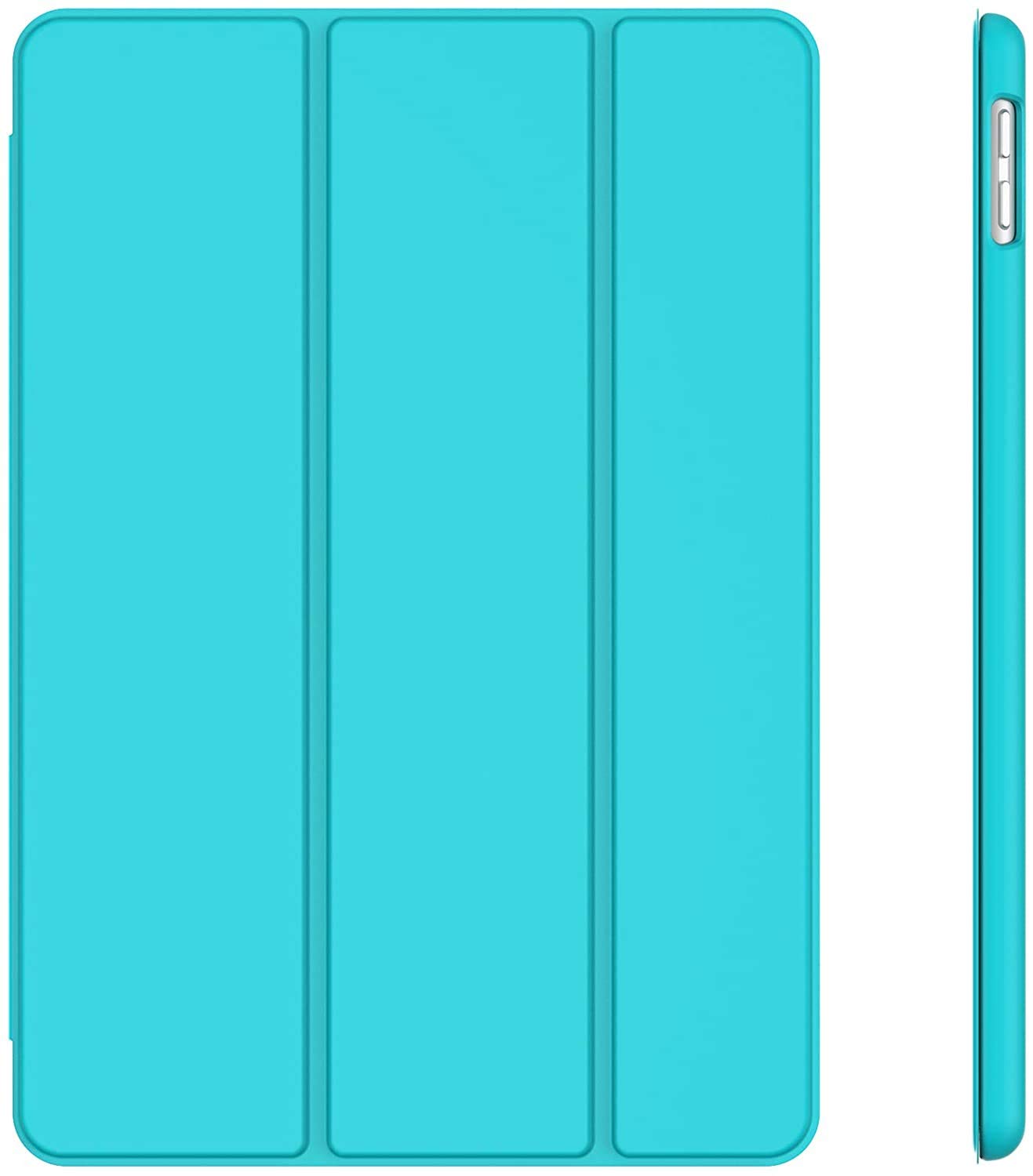 RDN iPad Mini 1 2 3 Case, Slim Fit Lightweight Smart Cover with Soft TPU Back Case [Auto Sleep/Wake] for Apple Ipad Mini 1 2 3 (Blue)