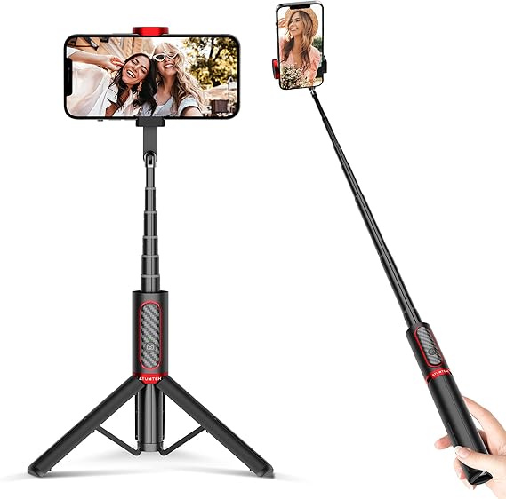 ATUMTEK Bastone Selfie, 3 in 1 Selfie Stick Trepiede per Cellulari