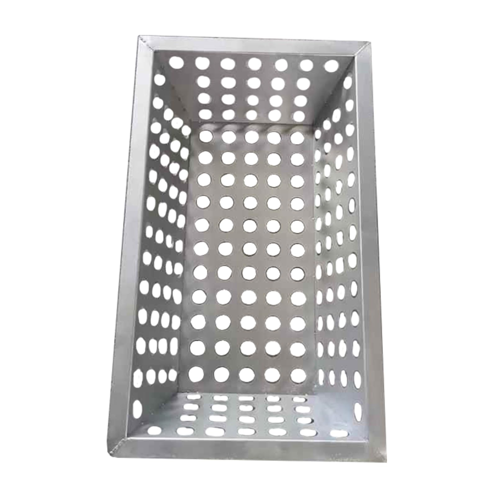 GOCHUSX Sewer Drain Filter, Square Catch Basin Drain Filter, Sinking Rainwater Outlet Trash Catcher for Garden Roadside, Courtyard, School Playground,(Silver-3pcs,38x68x15cm)