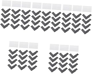 OSALADI 60 Pcs Window Protection Corner Baby Corner Protector Child Proof Corner Guards Childproof Corner Protectors Window Corner Covers Cuttable Corner Cover Wall Corner Protector PVC