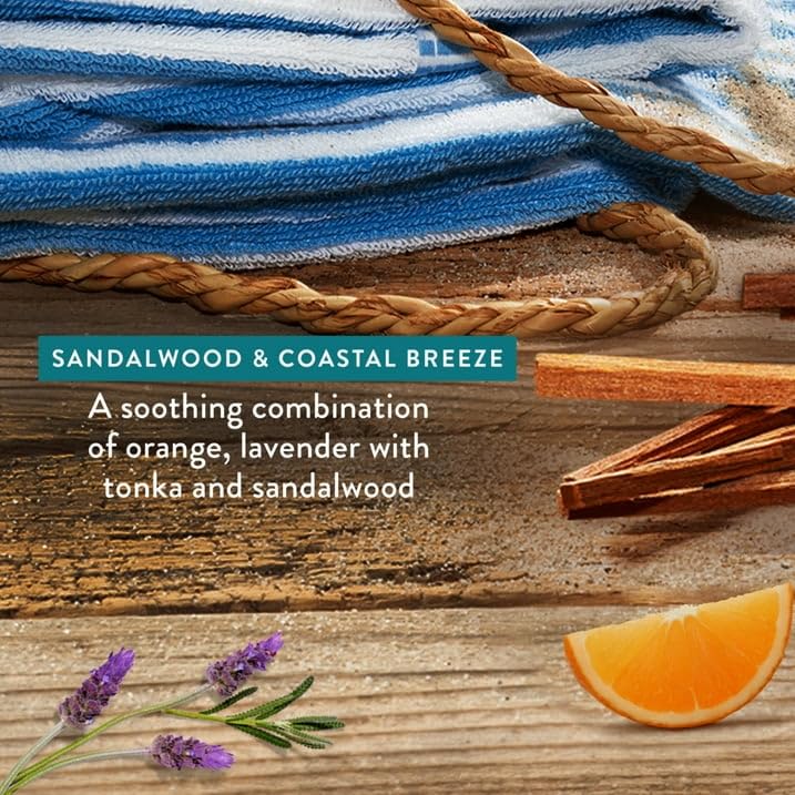 Native Sandalwood & Coastal Breeze Liquid Hand Soap 13 fl oz with Travolle Dispenser Pump image 4