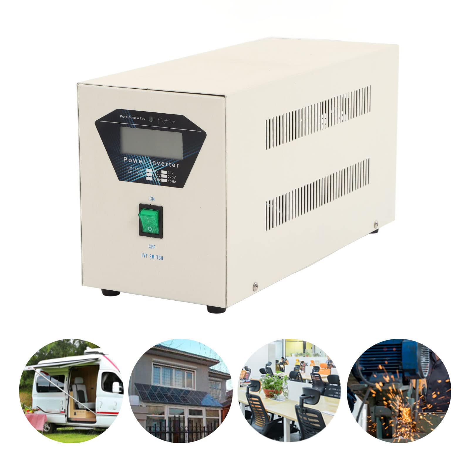Inverter a Onda Sinusoidale Pura, Inverter Compatto da 1KW Off
