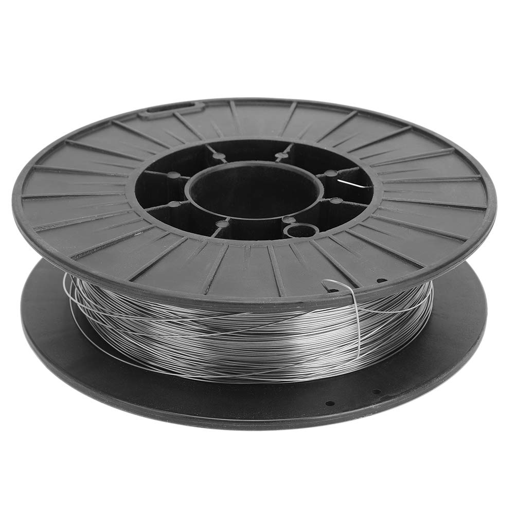 Cocoarm Alambre de Soldadura E71T GS Alambre de Soldadura 0,8 Mm 2 Kg Sin Gas Núcleo de Fundente Autoprotegido para en Todas las Posiciones Reparación en el Hogar Uso Agrícola Alta Eficiencia Menos