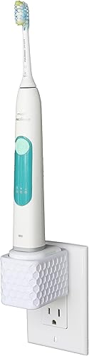 Miniatura 1 de ZestyNests Soporte de cargador de cepillo de dientes eléctrico para cargadores Philips Sonicare - Soporte para cepillo de dientes eléctrico montado