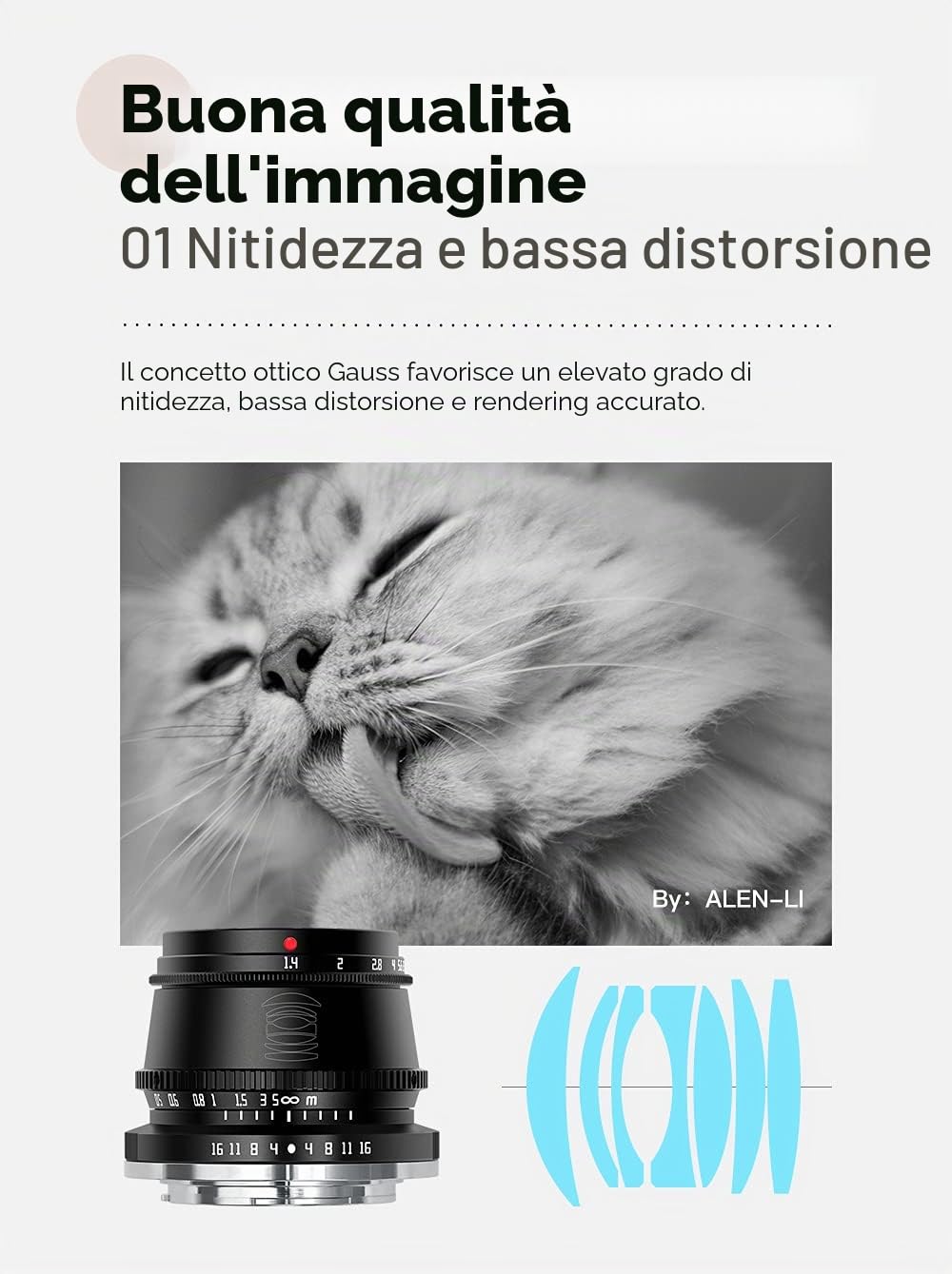 TTArtisan 35 mm F1.4 APS-C formato grande apertura messa a fuoco manuale obiettivo fisso per fotocamere Sony E-Mount NEX-5N NEX-3N A7C A9 A7RII A7RIII Nero