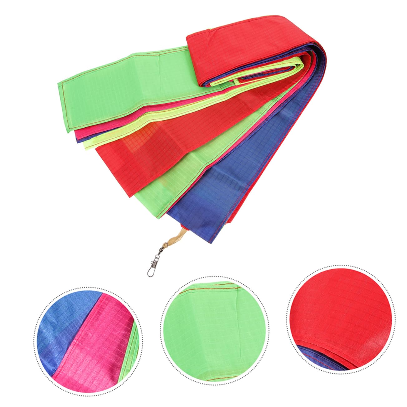 BCOATH Kite Accessories 2 Pcs Colorful Kite Tails Streamers for Decorating Fun