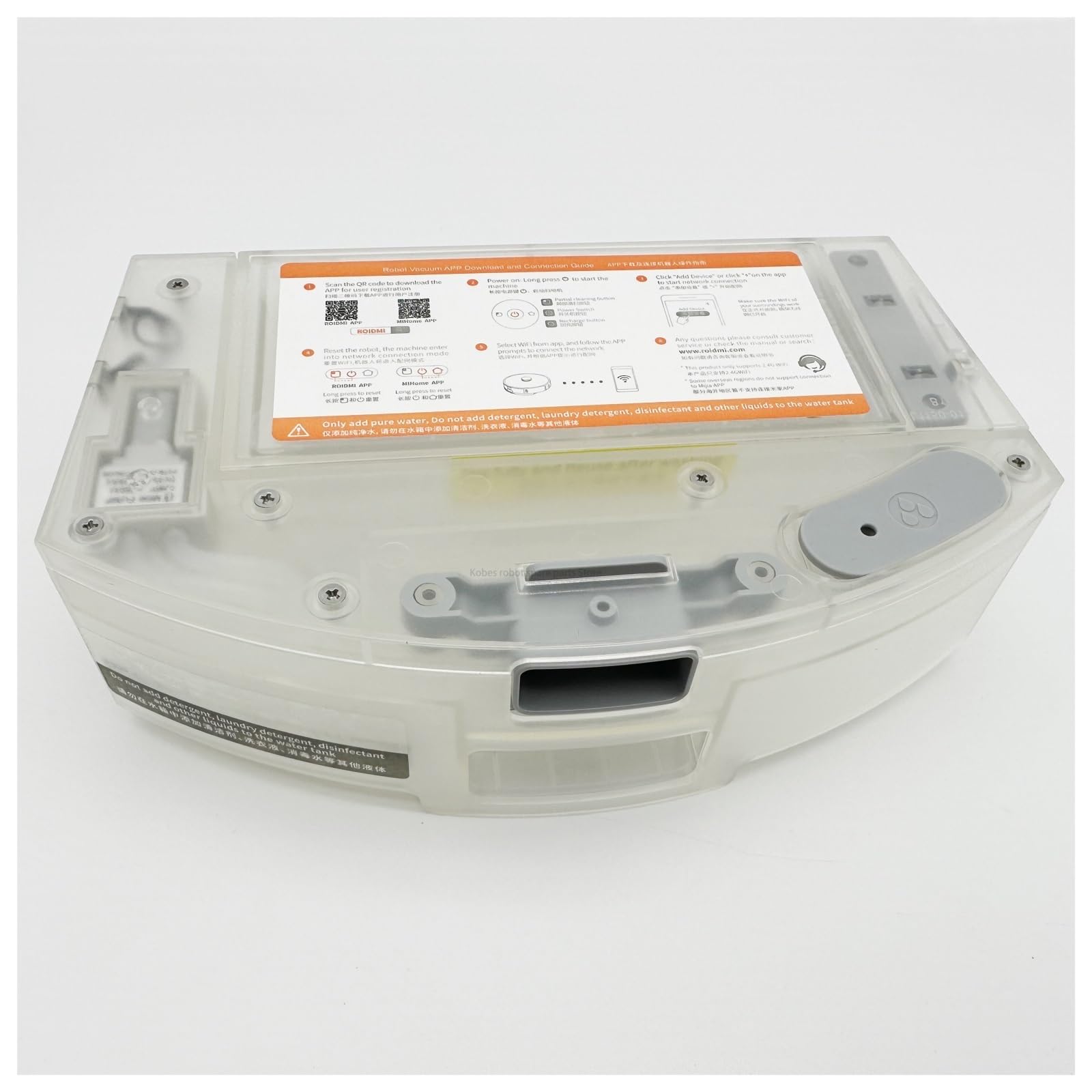 Tanque De Agua For Recolección De Polvo Eléctrico, Compatible Con Xiaomi Eve Plus, Accesorios For Robot Barredor.(C)