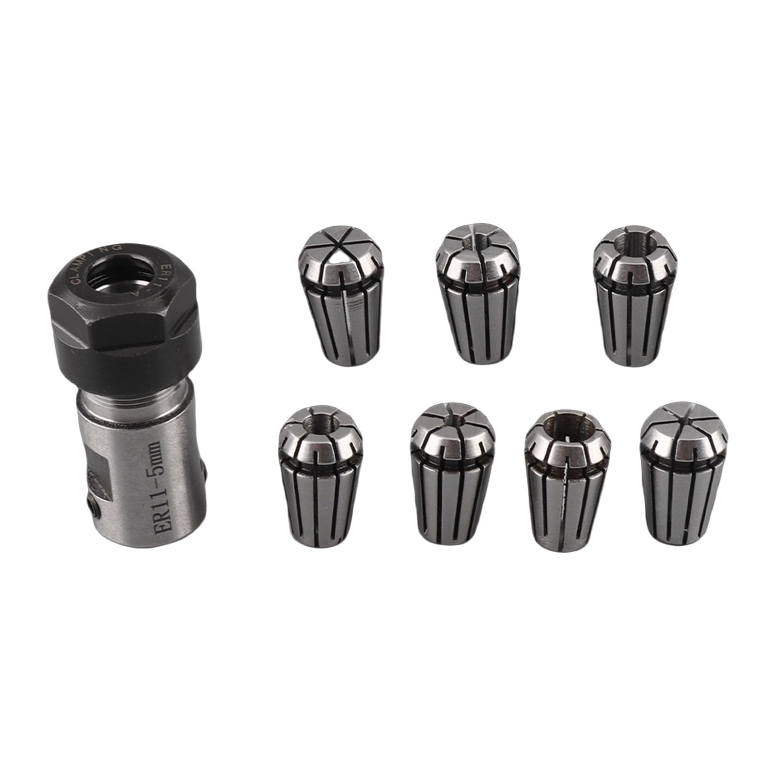 Duokon ER11 Set di Collet 5mm Supporto Albero Motore Prolunga Asta di Fresatura Tornio Strumento per Macchina CNC