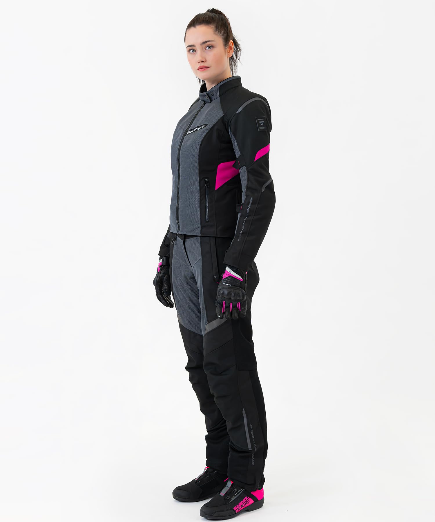 SHIMA Rush 2.0 Chaqueta Pantalon Moto Mujer Hombre AirForce Protector Traje de Moto Protecciones
