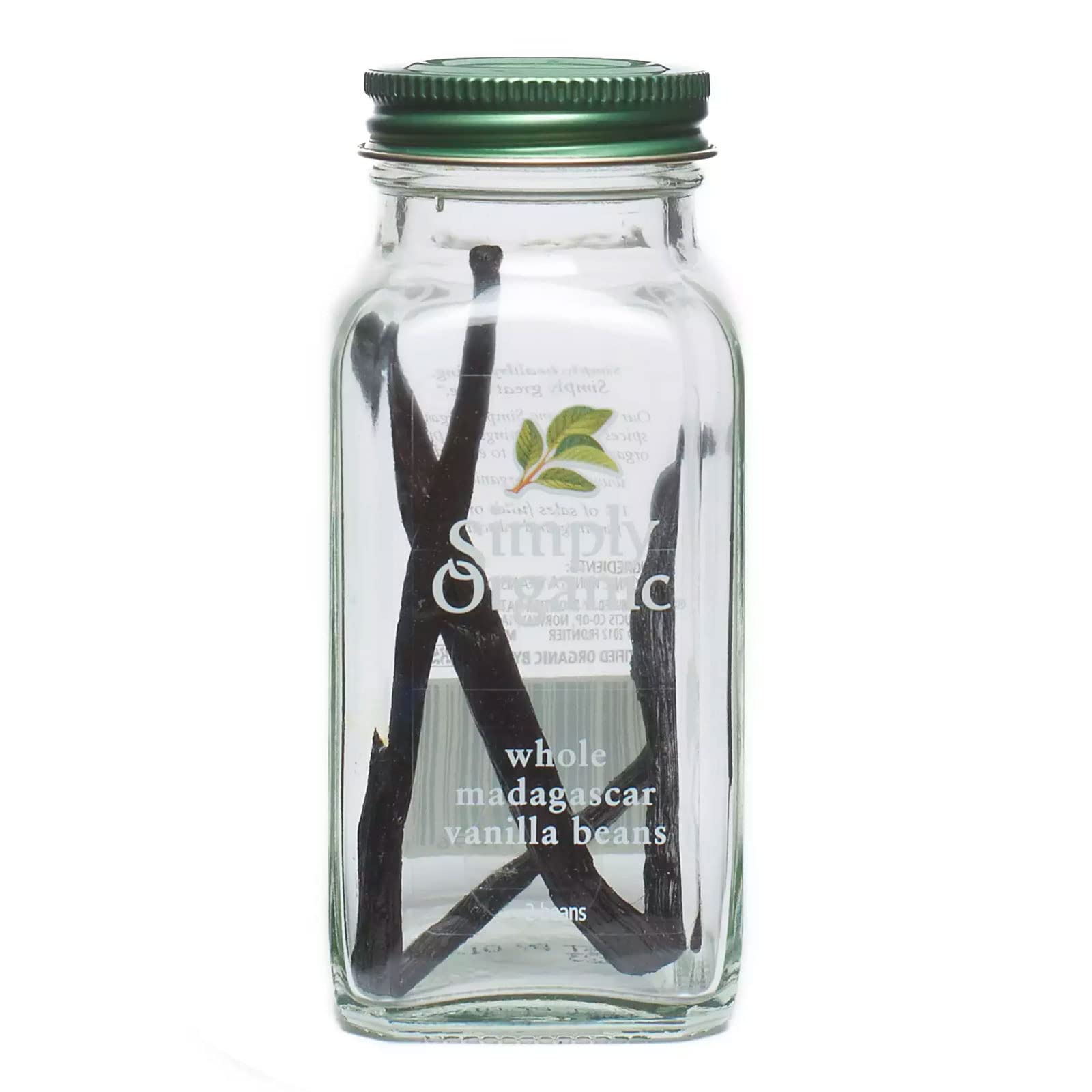 Simply Organic Whole Madagascar Vanilla Beans, Certified Organic | Vanilla planifolia Andr.