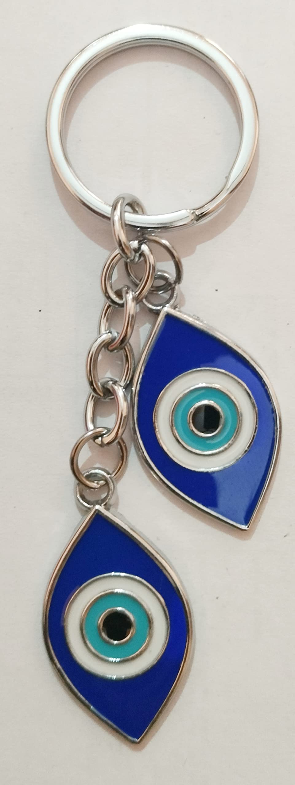 MANI Vastu Fengshui Stone Gift Product Collection Evil Eye Premium Stainless Steel Keychain Metal for Gifting with Key Ring Anti-Rust-picture-18