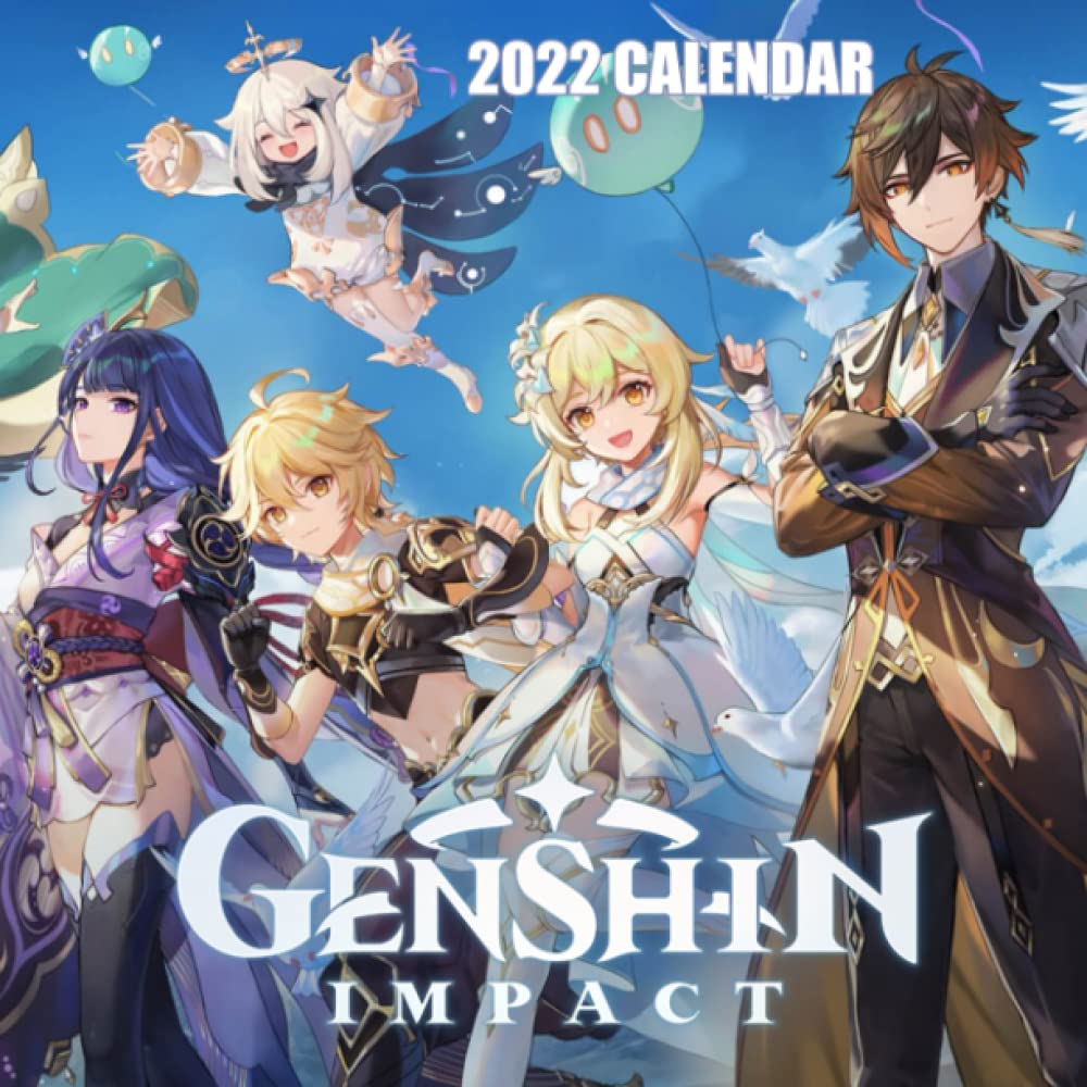 Buy Genshin Impact Calendar 2022 Anime Manga OFFICIAL Calendar 2021 buy-genshin-impact-calendar-2022-anime-manga-official-calendar-2021