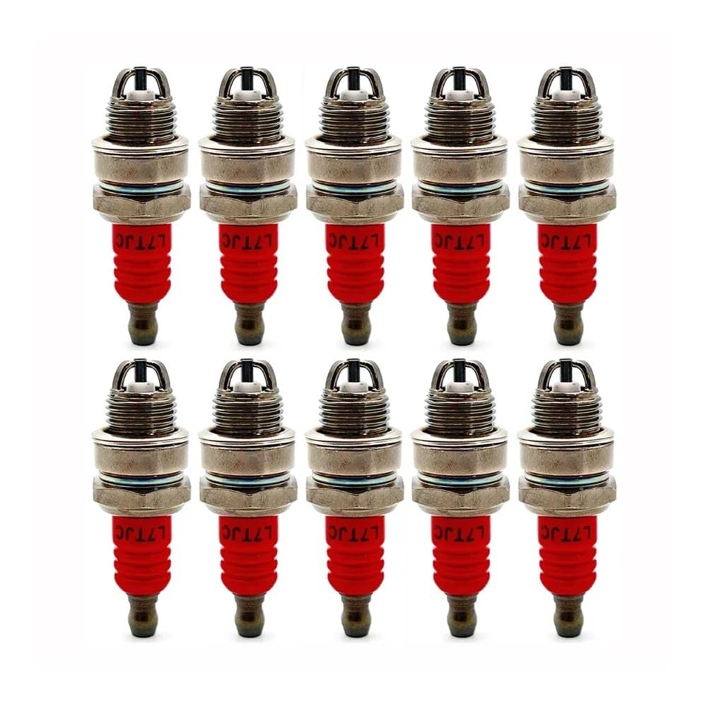 Lot de 10 Bougies d'allumage L7TJC for tronçonneuse et débroussailleuse