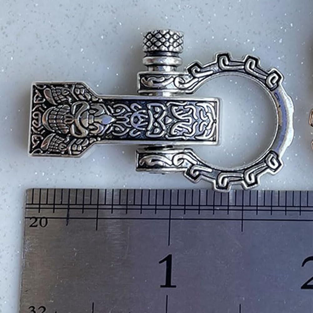 Lot De 10 Boucles En Paracorde - Fermoirs à Goupille à Vis Réglables - Pour Bracelets, Ceintures DIY