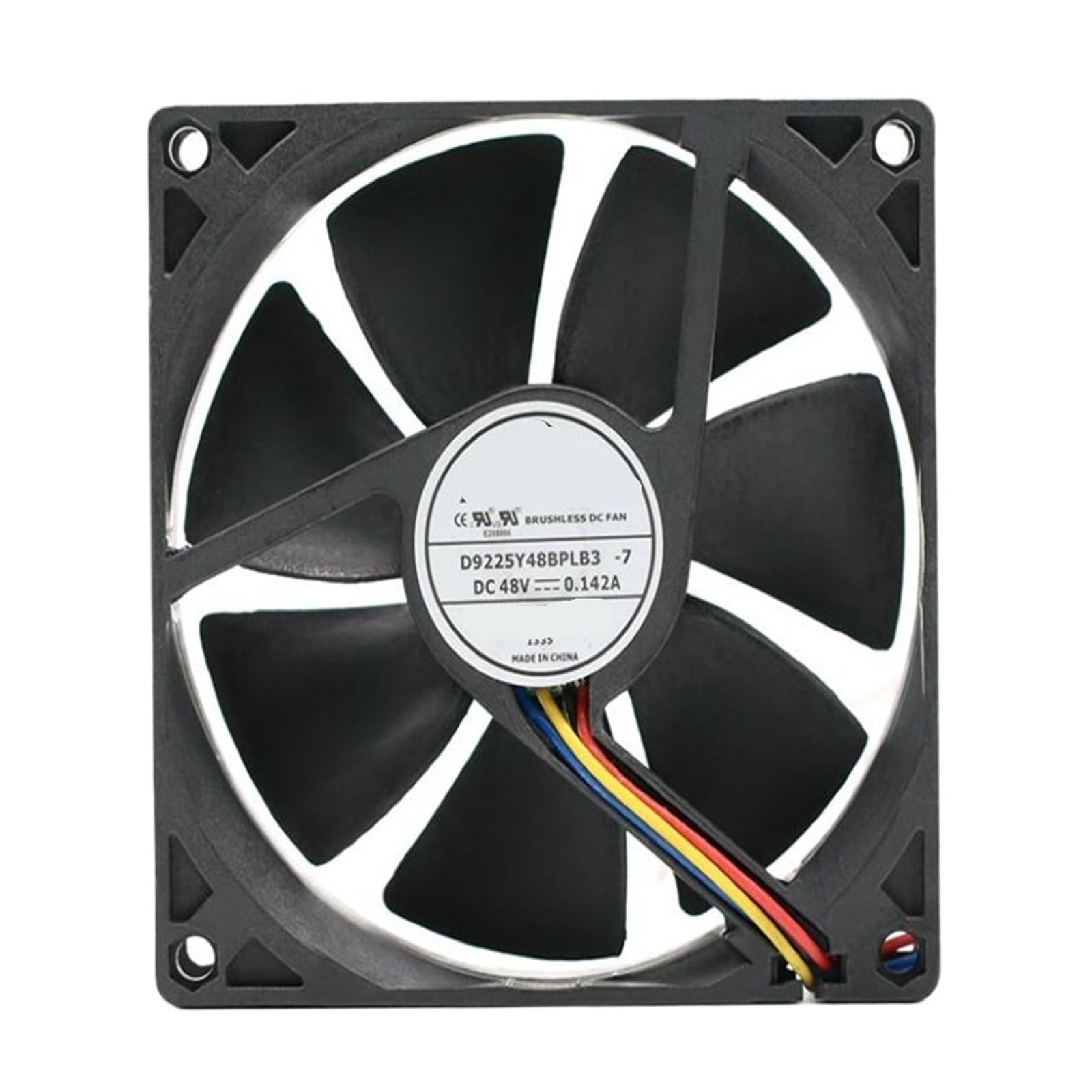 Ventilateur de refroidissement D9225Y48BPCB3-7 DC48V contre la surchauffe serveur