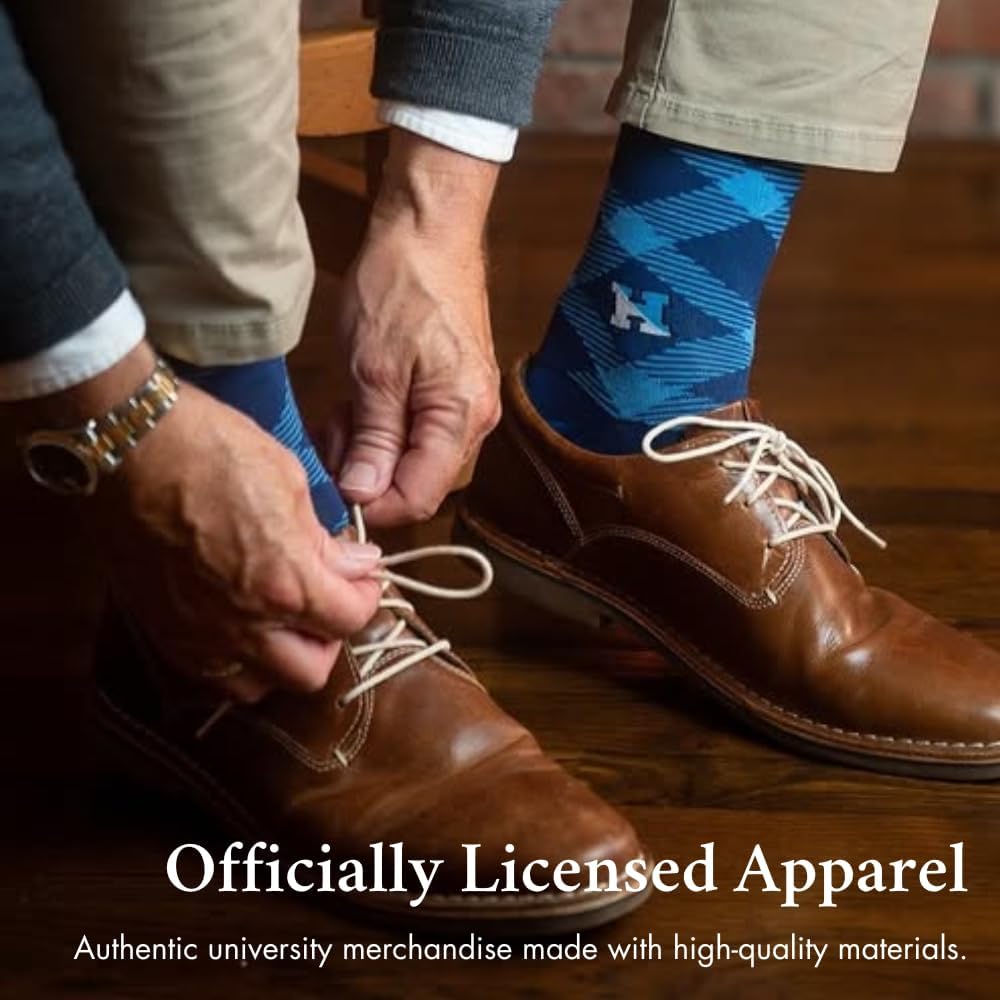 Timeless Tartans Cotton Dress Socks, Classic Collegiate Apparel, Officially Licensed Gift & Clothing Accessories - Image 7