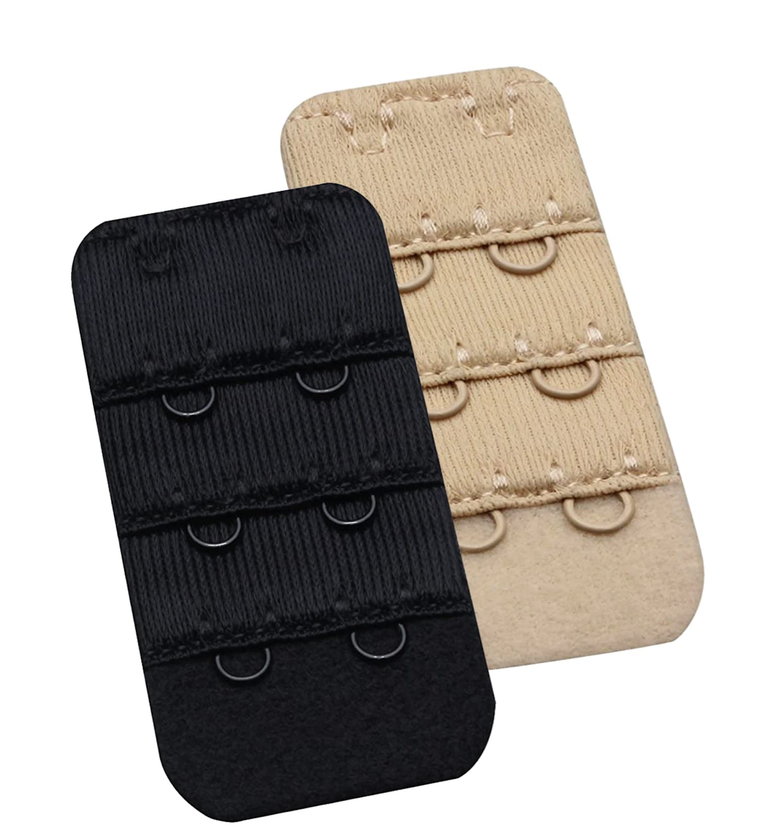 Women Polyester Bra Extender 2-Hook-2Eye,Give Life to Your Old Lovely Bra's Use Bra Extenders One Size Fits all,Size- Free,Pack of 2, Color-Multicolor-image-48