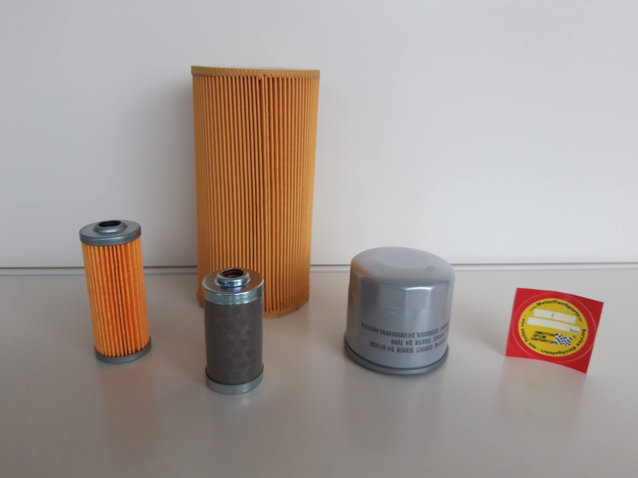Filter - Set (klein) kompatibel mit Wacker Neuson ET 16 Ölfilter, Luftfilter, Kraftstofffilter