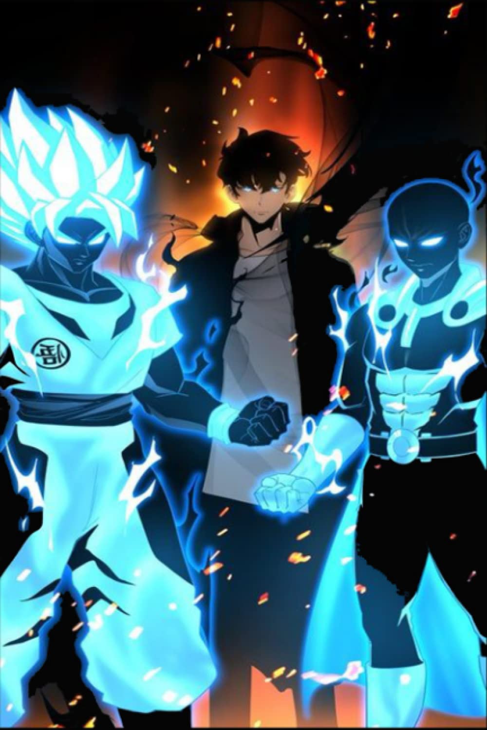 Solo Leveling Notebook: solo leveling Wide Ruled, 6x9, 120 Pages | Best gift for Anime lovers, Perfect present for Sung Jin-Woo fans & Manga lovers