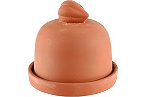 Home-X Terra-Cotta Garlic Baker