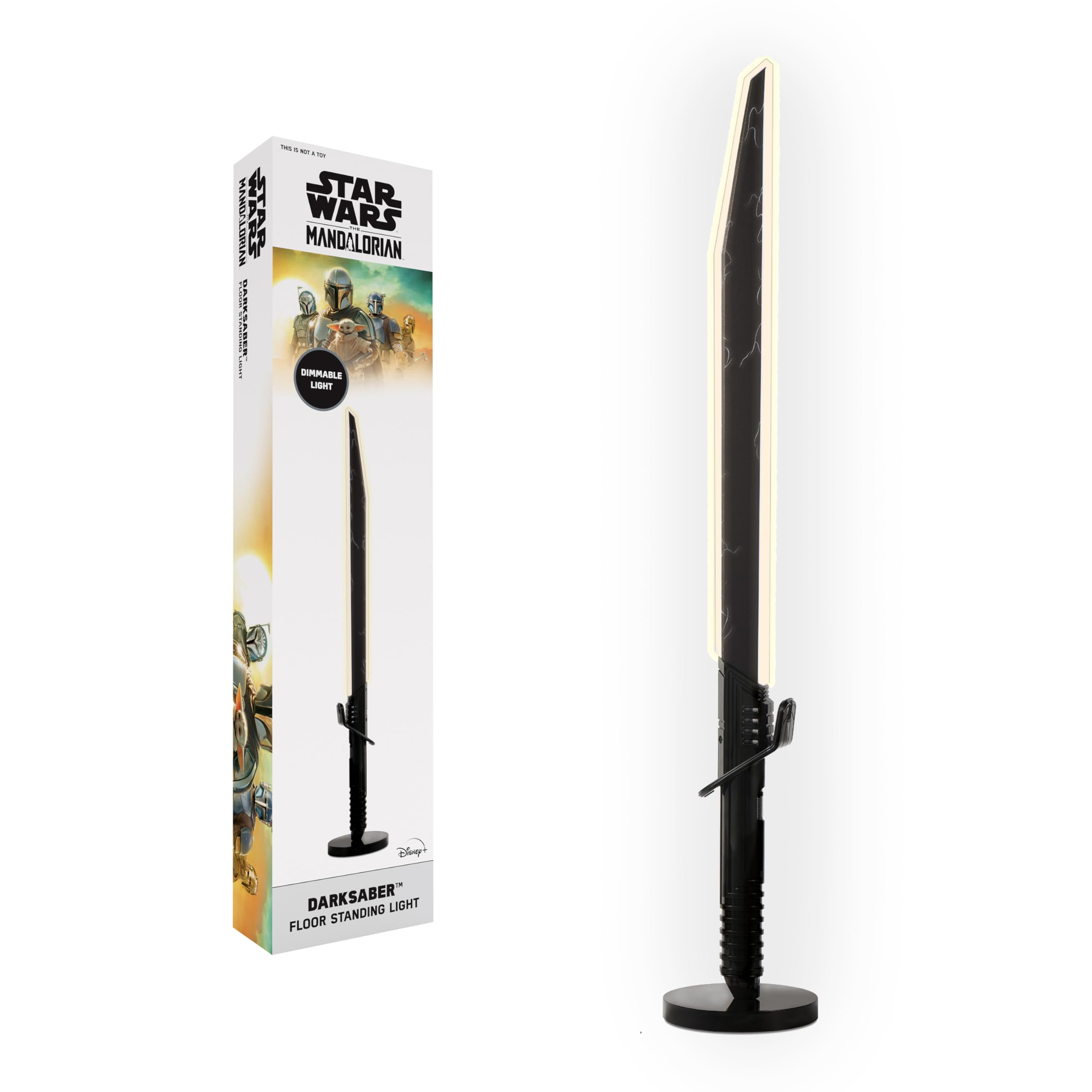 Star Wars The Mandalorian Darksaber Oversized 48" UK Mains Floor Standing Light
