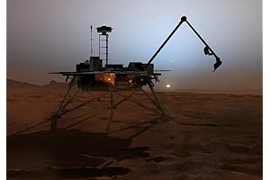 Posterazzi Phoenix Mars Lander Poster Print (16" x 11")