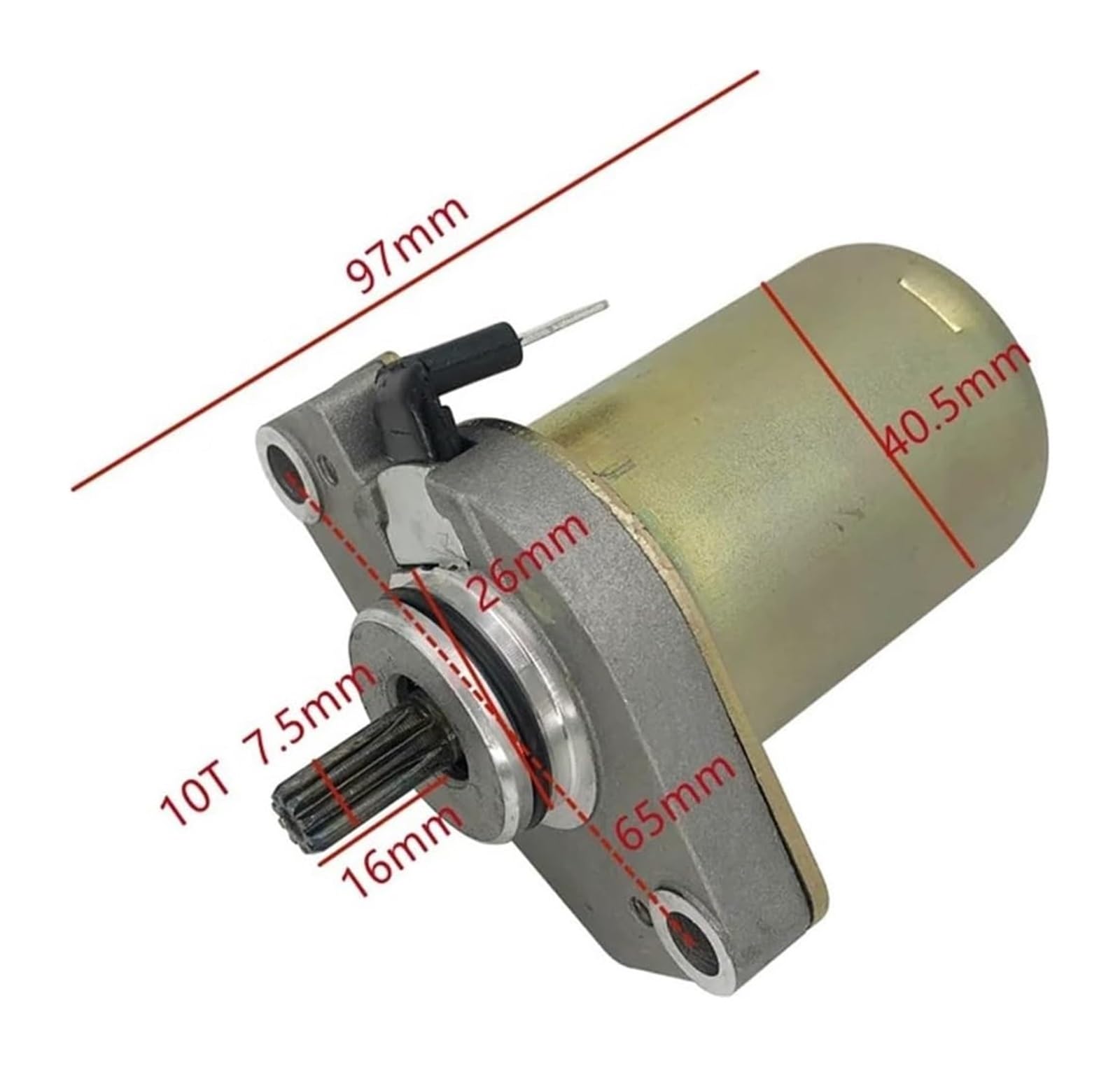 Moteur Démarrage De Moto pour Jog 50 1872006 F10 F12 F15 2 Temps Moteur Électrique Démarreur