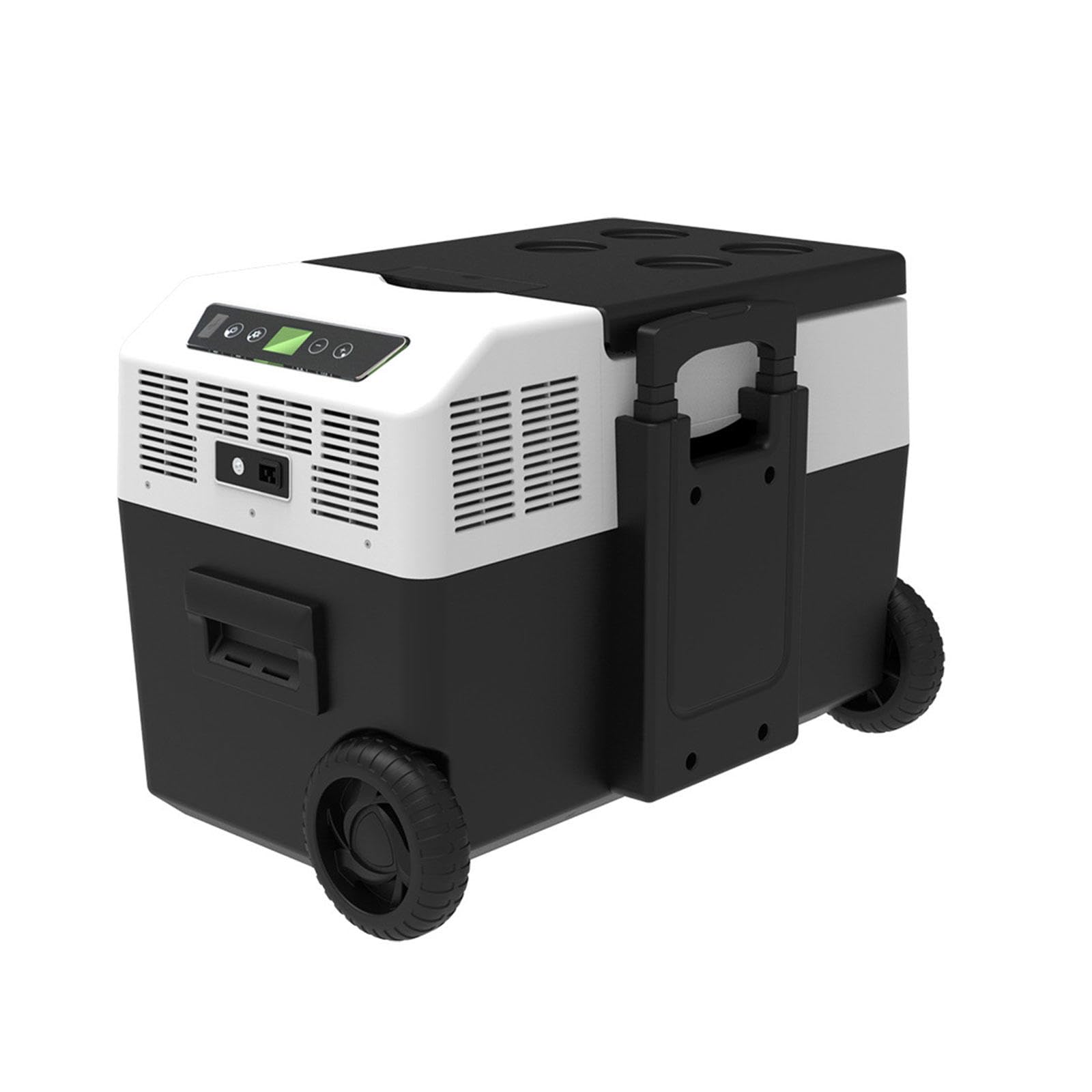 Frigorifero Auto, Frigorifero con Compressore Congelatore 12v/24v Frigorifero Portatile per Auto, Camper, Camion, Furgone, Barca per Campeggio, Viaggi, Pesca All'Aperto,30L